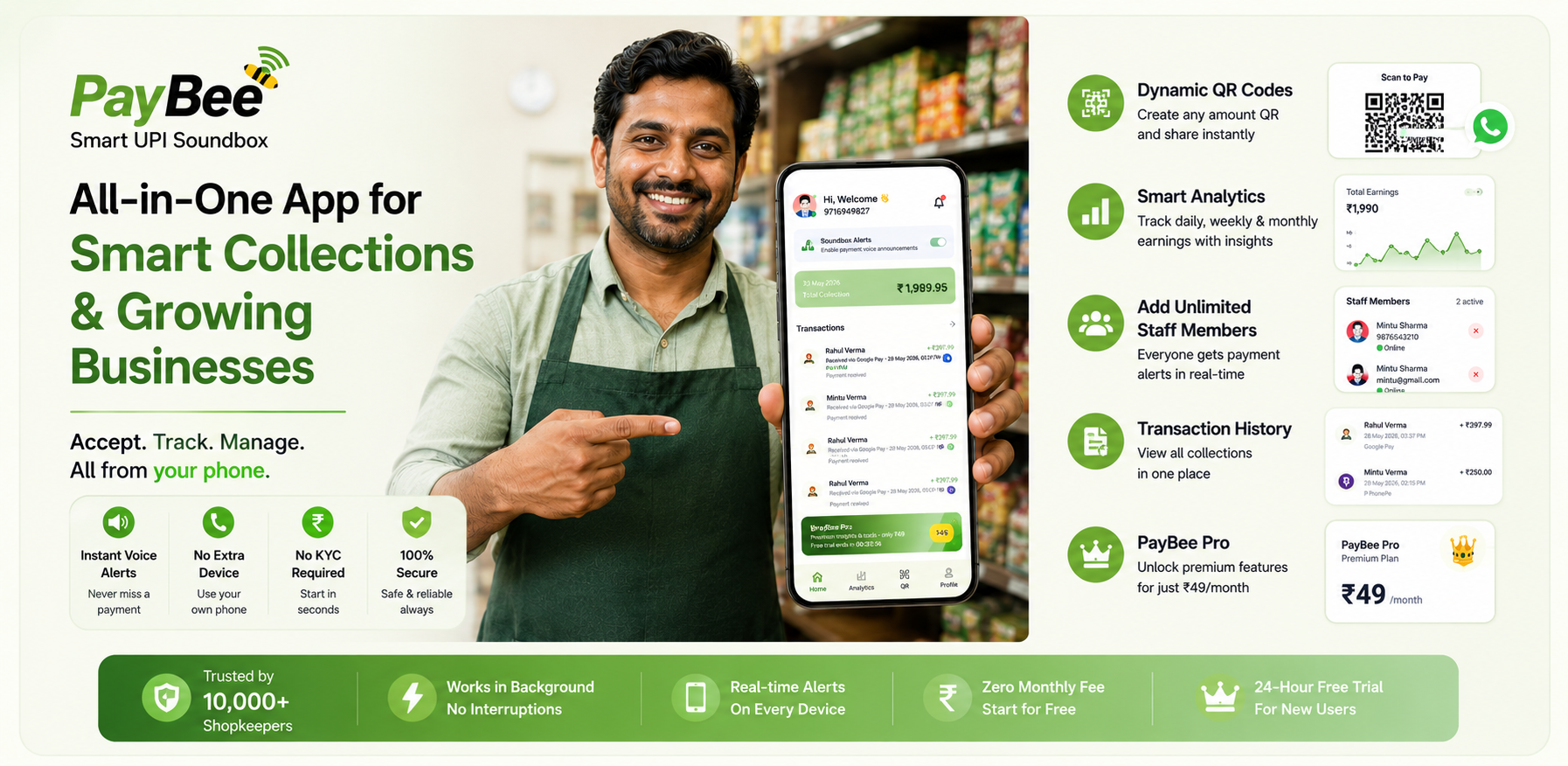 PayBee app banner